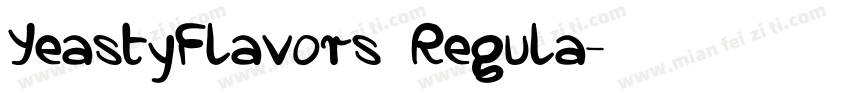 YeastyFlavors Regula字体转换